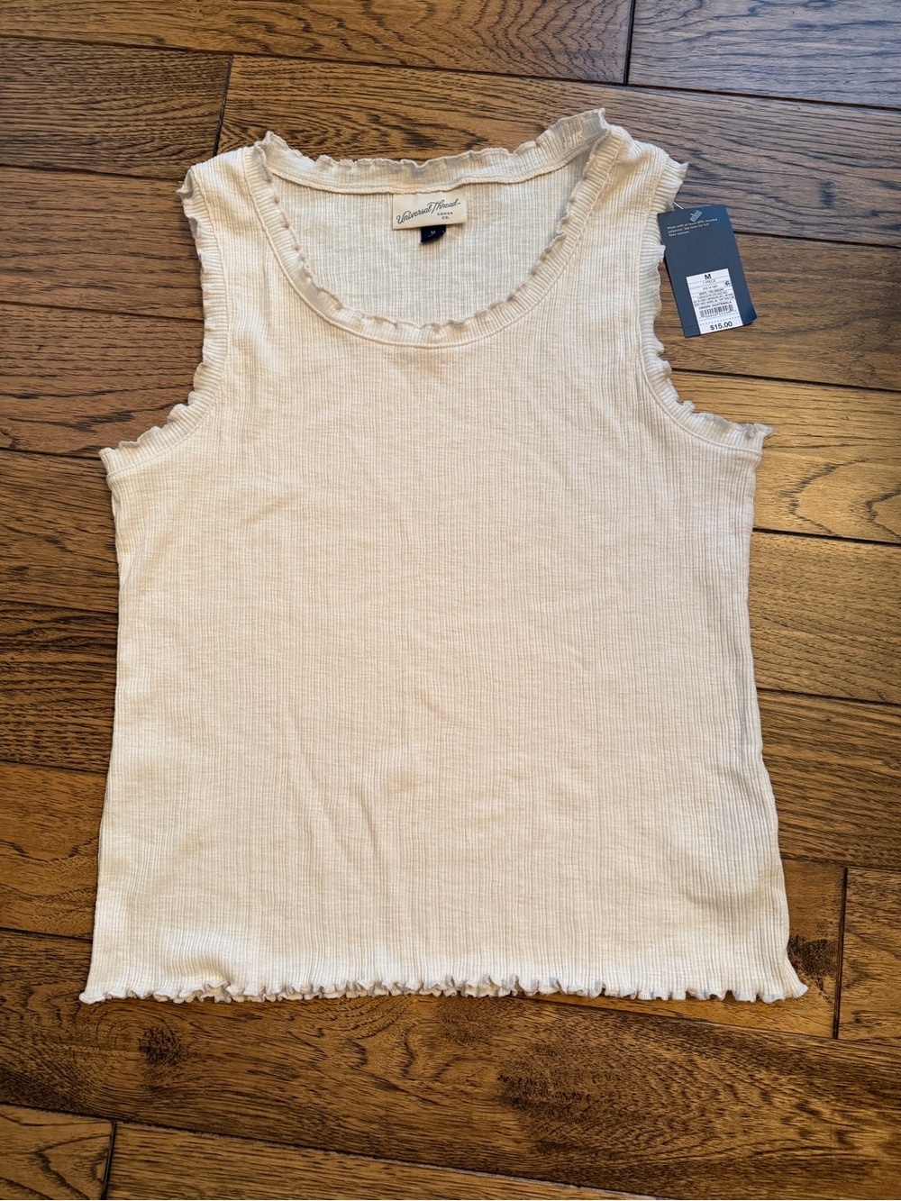 Universal Thread Ruffle Heirloom Tank Top - Picture 1 of 2